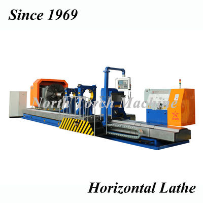 Threading Graphite Electrode Horizontal Lathe Machine